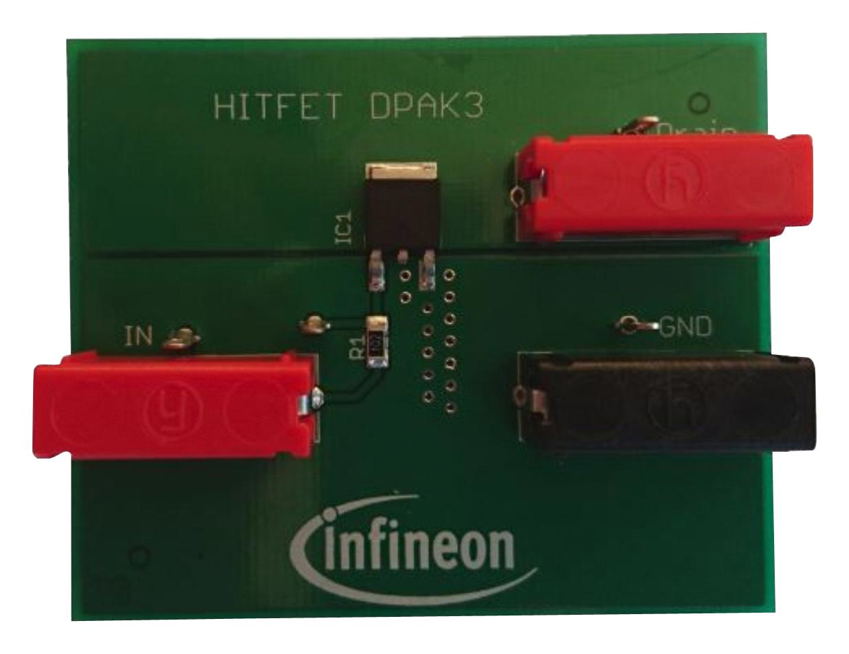 BTS3050TFDEMOBOARDTOBO1 DEMO BOARD, LOW SIDE POWER SWITCH INFINEON