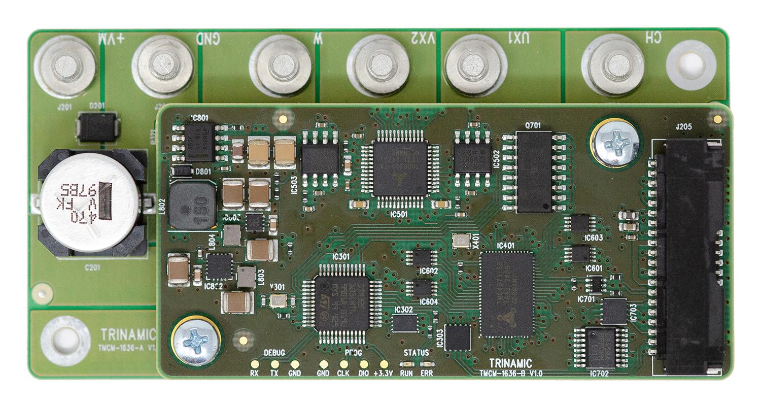 TMCM-1636-48V-CANOPEN STEPPER MOTOR, CANOPEN, 12-52VDC, 20A TRINAMIC / ANALOG DEVICES