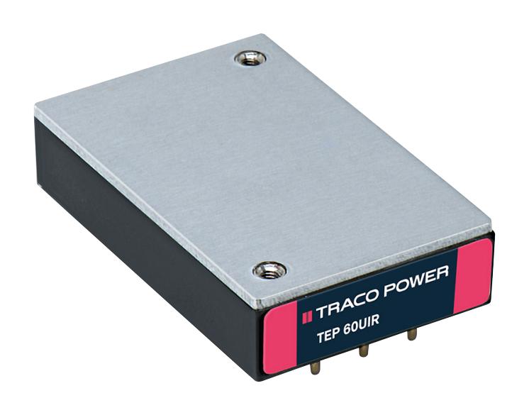 TEP 60-7215UIR DC-DC CONVERTER, 24V, 2.5A TRACO POWER