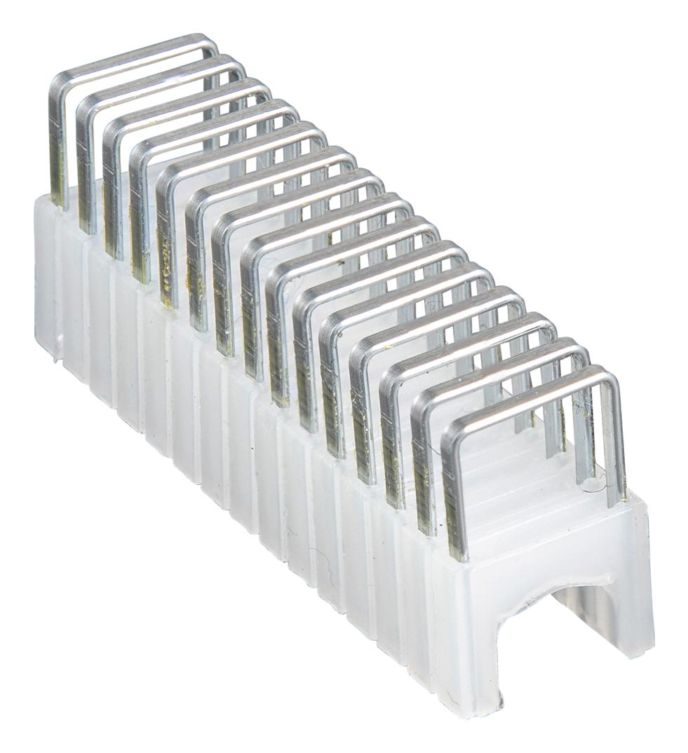 450-002 INSULATED STAPLE, 8 X 8 MM, SILVER/WHITE KLEIN TOOLS