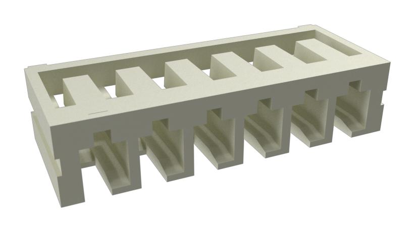 10156612-0700LF CONNECTOR HOUSING, RCPT, 7POS, 2MM AMPHENOL ICC