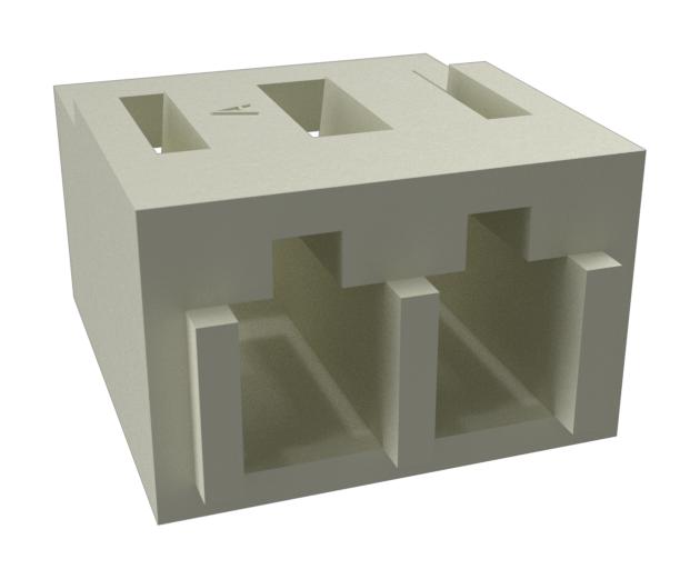 10156614-0600LF CONNECTOR HOUSING, RCPT, 6POS, 2MM AMPHENOL ICC