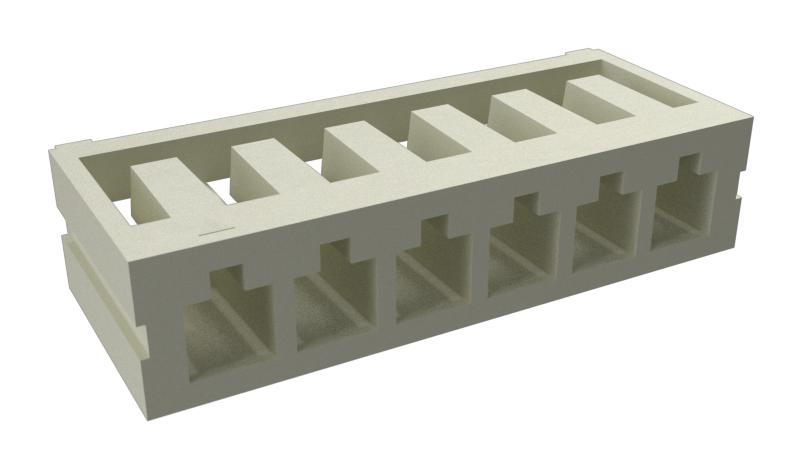 10156618-0400LF CONNECTOR HOUSING, RCPT, 4POS, 2.5MM AMPHENOL ICC