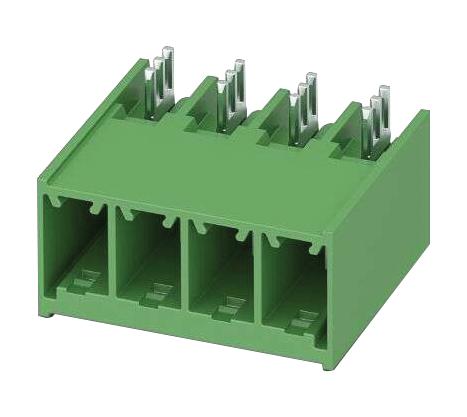 PC 6/ 6-GU-7,62 TERMINAL BLOCK, HEADER, 6POS, 41A PHOENIX CONTACT