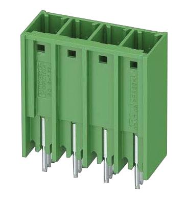 PCV 6/ 4-G-7,62 TERMINAL BLOCK, HEADER, 4POS, 41A PHOENIX CONTACT