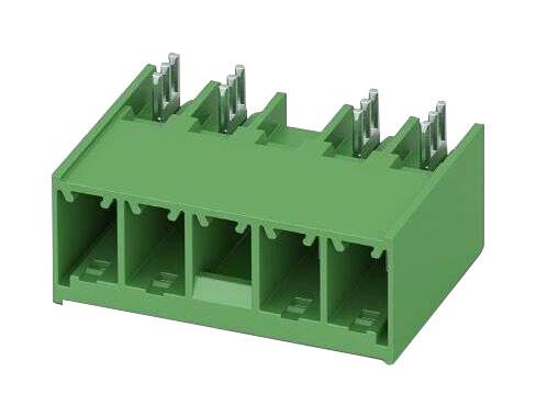 PC 6/ 4-GL3U-7,62 TERMINAL BLOCK, HEADER, 4POS, 41A PHOENIX CONTACT