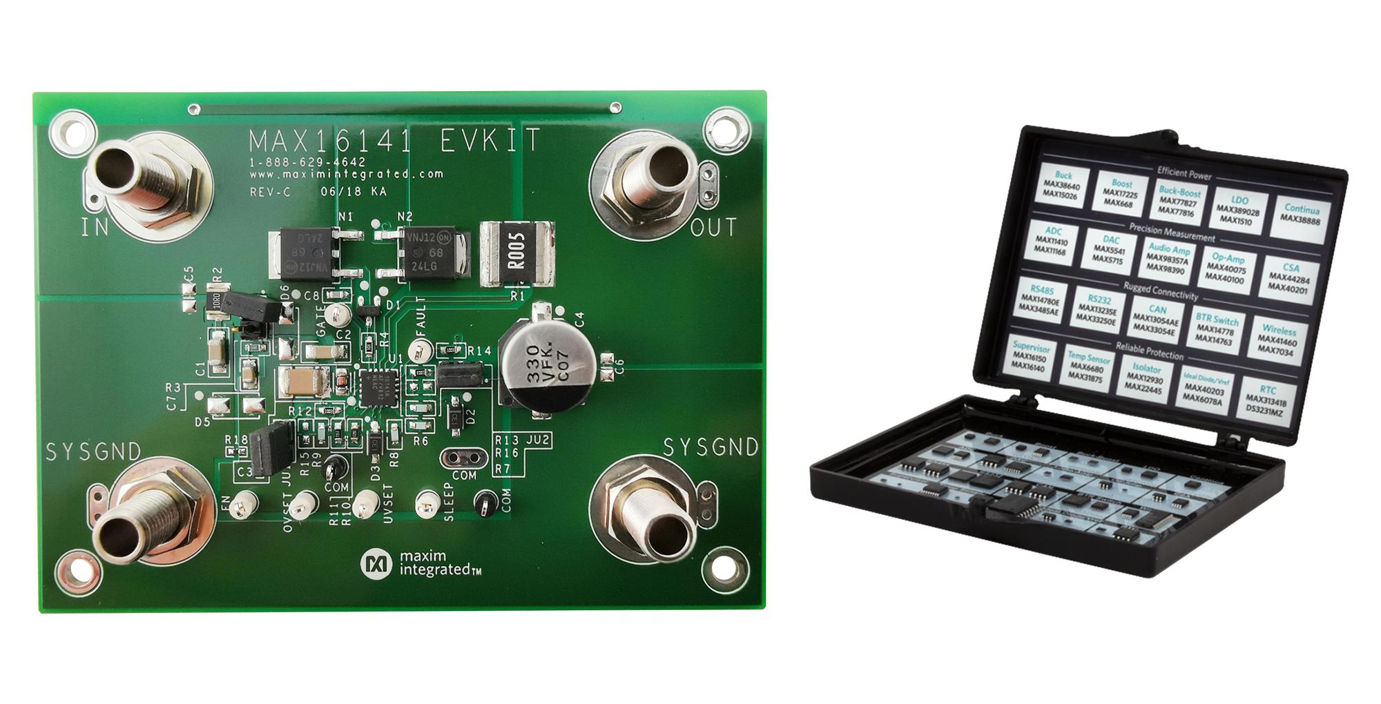 MAX16141EVKIT#/MAXESSENTIAL01+ EVAL KIT, IDEAL DIODE CONTROLLER MAXIM INTEGRATED / ANALOG DEVICES