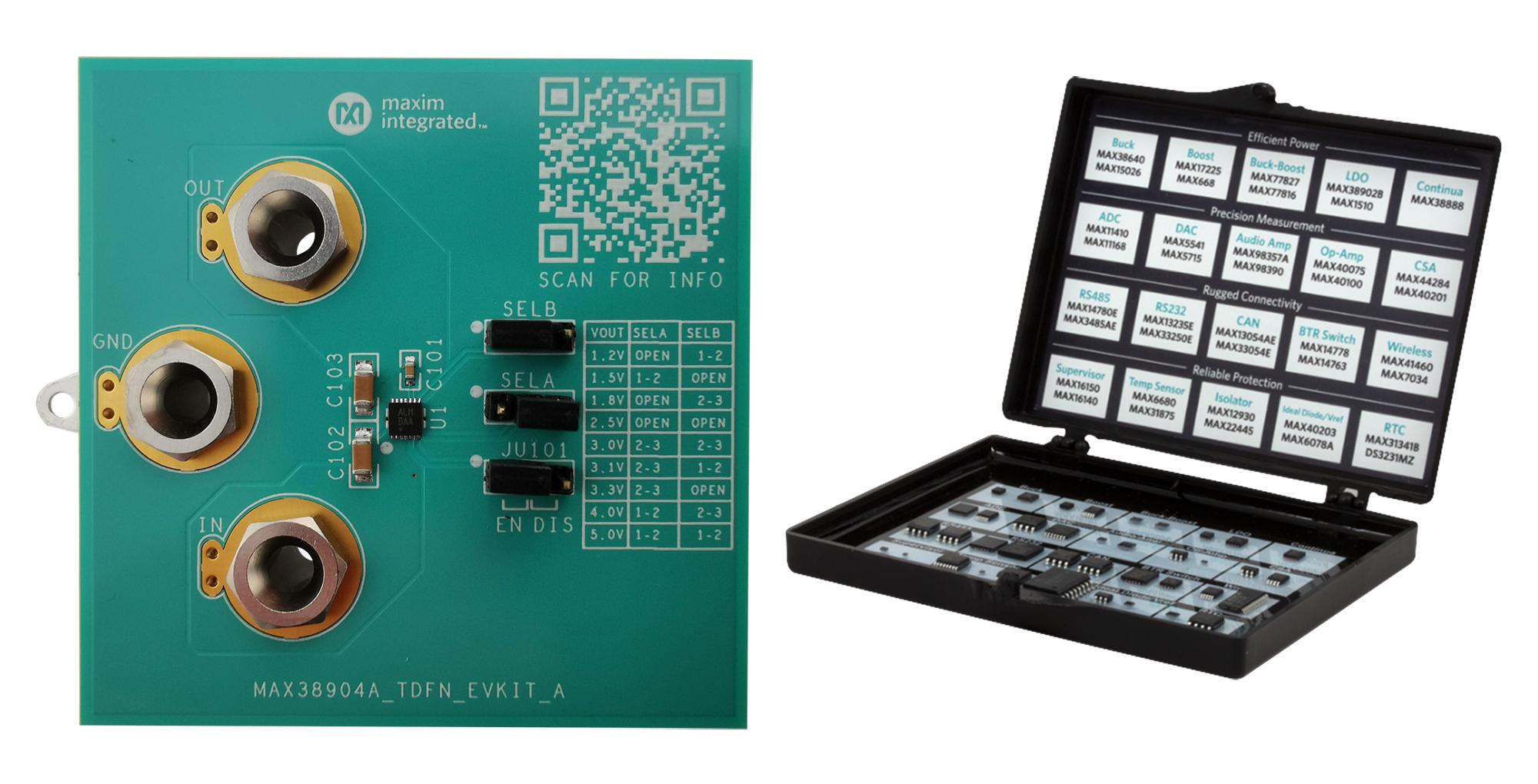 MAX38904AEVK#TDFN/MAXESSENTIAL EVAL BOARD W/ESSENTIAL ANALOG TOOLKIT MAXIM INTEGRATED / ANALOG DEVICES