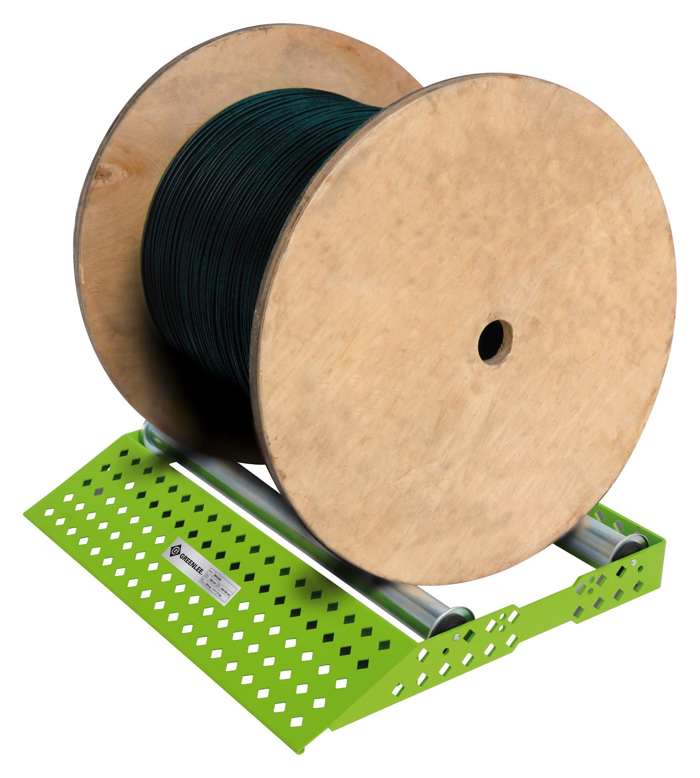 52055384 EASY ROLLER CABLE DRUM, 670MM, 250KG GREENLEE