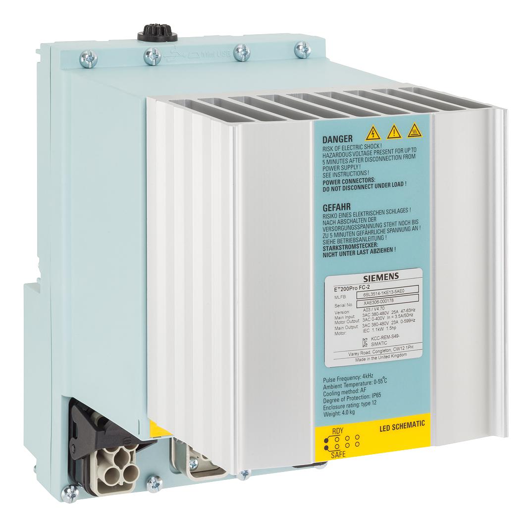 6SL3514-1KE13-5AE0 AC MOTOR SPEED CONTROLLER SIEMENS