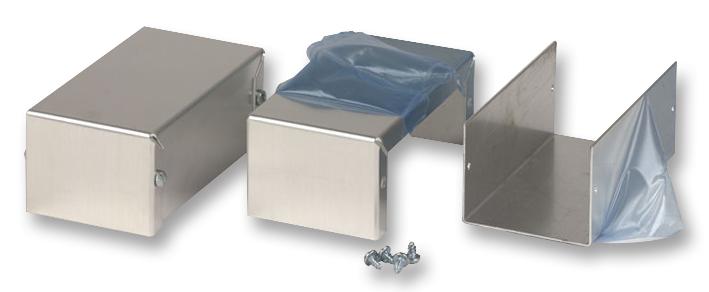 1411MU BOX, ALUMINIUM 152X76X76MM HAMMOND