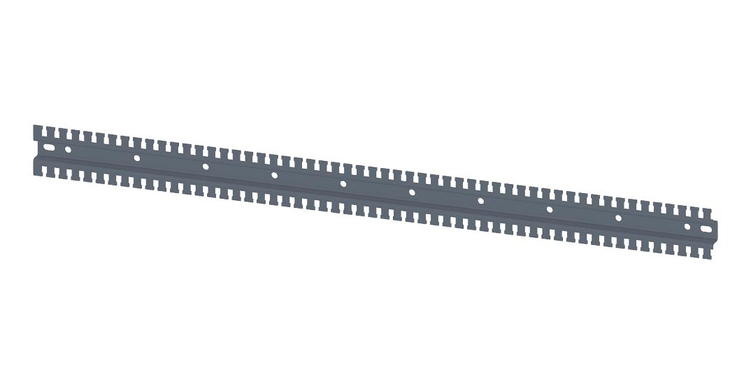 8MF1000-2HC03-0 MOUNTING RAIL, SERRATED, U-SHAPE, 1M SIEMENS