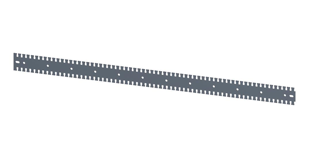 8MF1020-2HC13-0 MOUNT RAIL, SERRATED, 1.2M, ZINC-PLATED SIEMENS