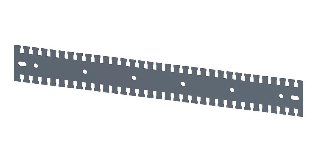 8MF1060-2HC13-0 MOUNT RAIL, SERRATED, 600MM, ZINC-PLATED SIEMENS