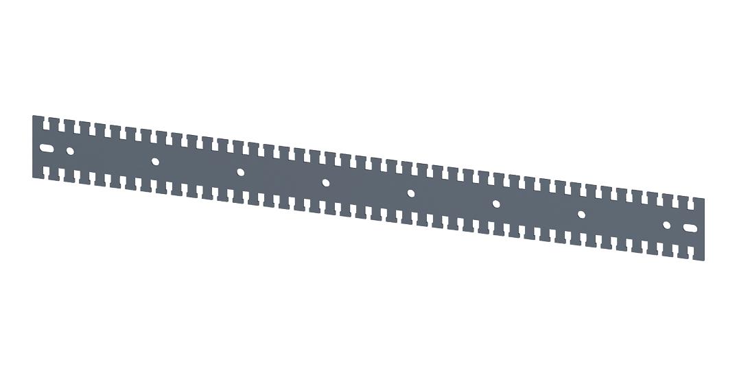 8MF1080-2HC13-0 MOUNT RAIL, SERRATED, 800MM, ZINC-PLATED SIEMENS