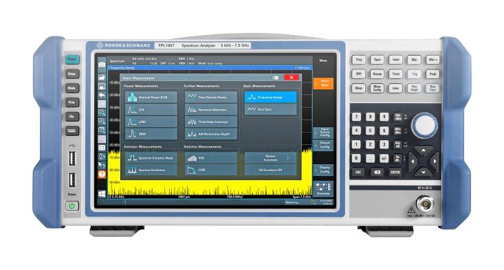 FPL1007-P6 SPECTRUM ANALYSER, BENCH, 5KHZ TO 7.5GHZ ROHDE & SCHWARZ