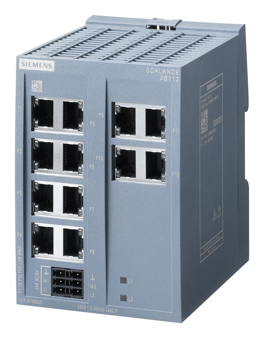 6GK5112-0BA00-2AB2 ETHERNET SWITCHES / MODULES SIEMENS