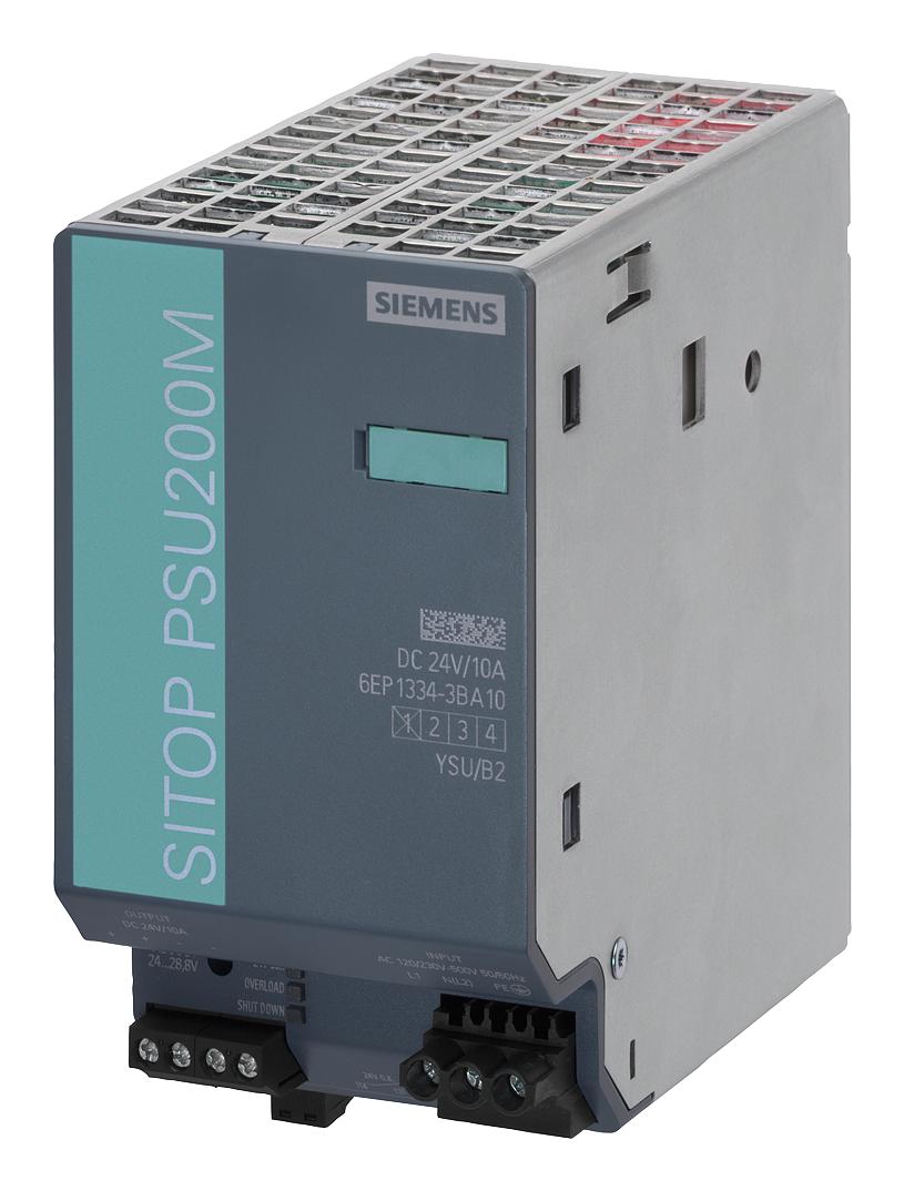 6EP1334-3BA10-8AB0 POWER SUPPLY, AC-DC, 24V, 10A SIEMENS