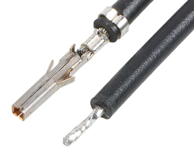215341-1223 CABLE ASSY, CRIMP SKT-FREE END, 225MM MOLEX