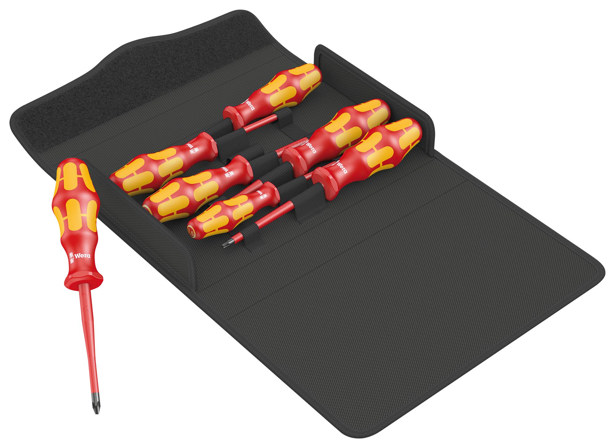 05136013001 SCREWDRIVER SET, 7PC WERA