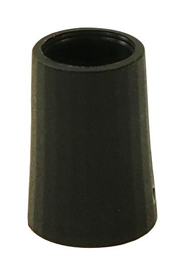 MP005746 KNOB, SKIRTLESS, D SHAFT, BLACK, 6.35MM MULTICOMP PRO