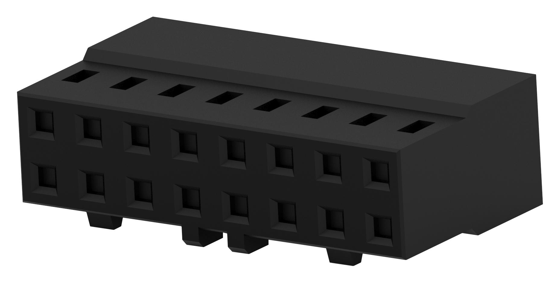 1-2316109-6 CONNECTOR HOUSING, RCPT, 16POS TE CONNECTIVITY