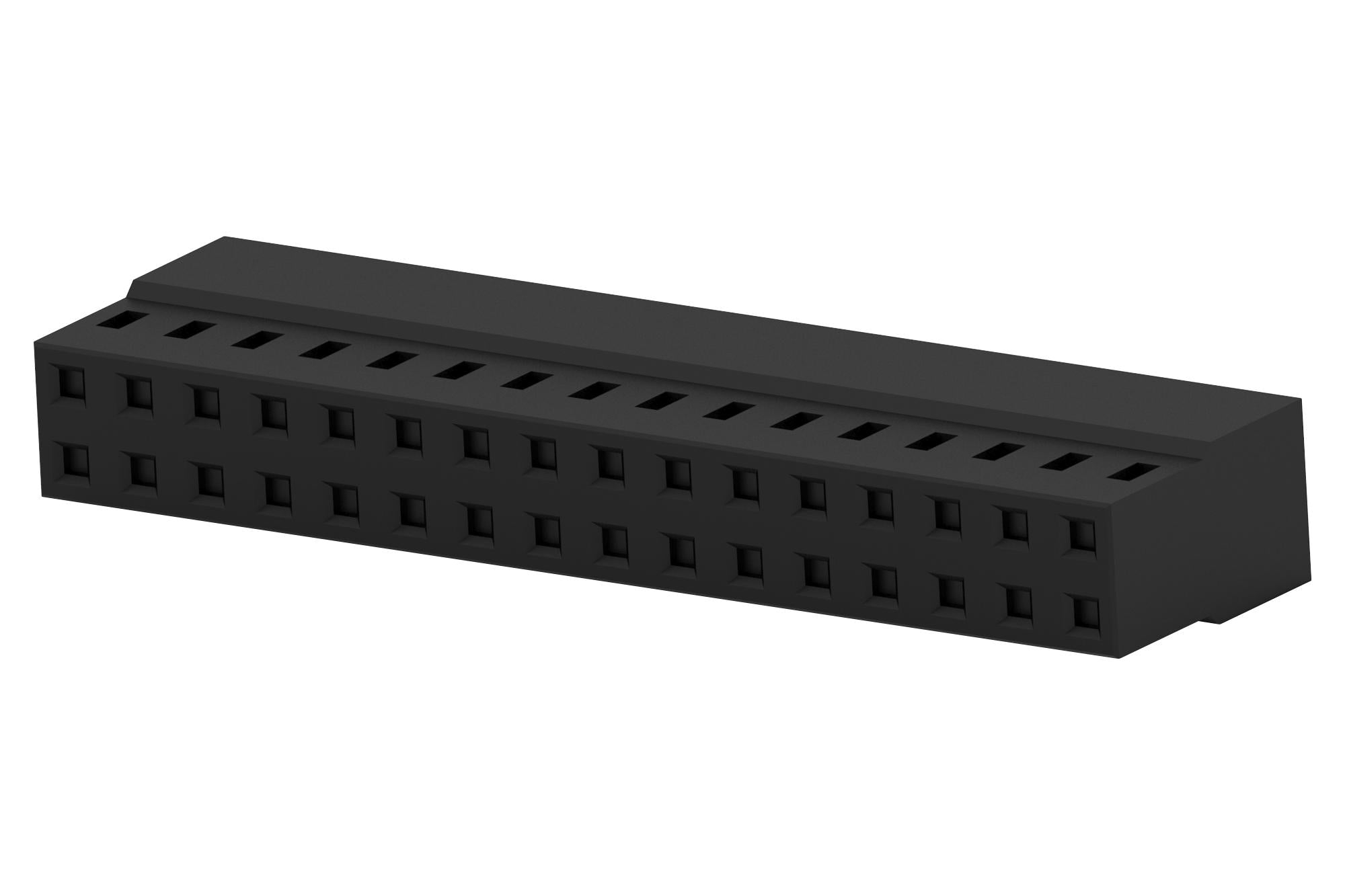 3-2316108-2 CONN HOUSING, RCPT, 32POS, 2ROW, 2MM TE CONNECTIVITY