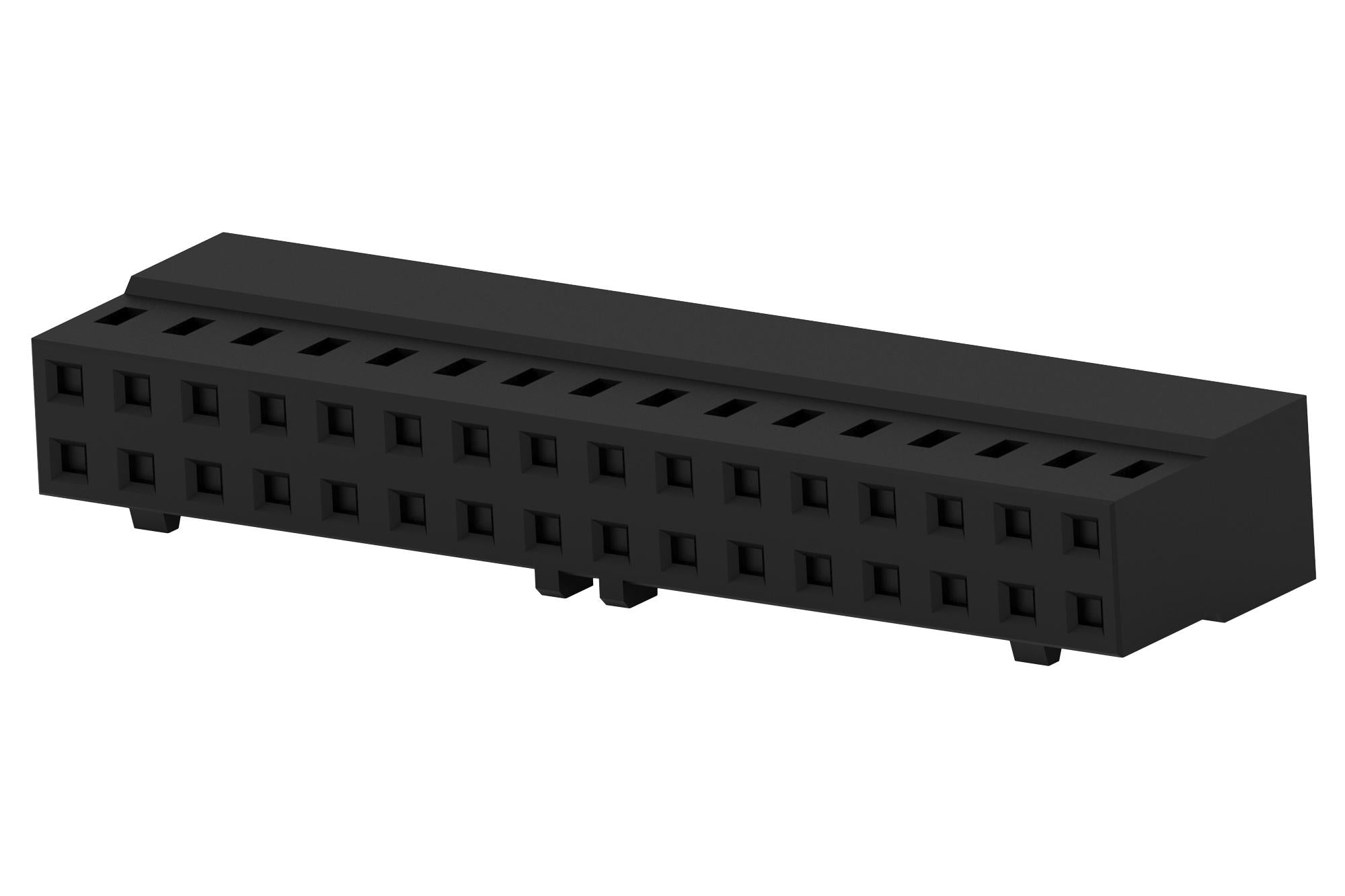 3-2316109-2 CONN HOUSING, RCPT, 32POS, 2ROW, 2MM TE CONNECTIVITY