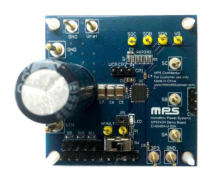 EV6540H-U-00A EVAL BOARD, 3-PHASE BLDC MOTOR DRIVER MONOLITHIC POWER SYSTEMS (MPS)