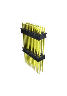 DWM-17-01-G-S-200 STACKING CONN, HEADER, 17POS, 1ROW SAMTEC