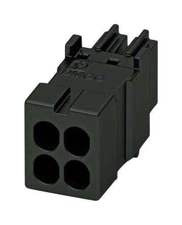 DMCC 0,5/ 4-ST-WOSH-2,54 HOUSING, 4POS, 2.54MM, BLACK PHOENIX CONTACT