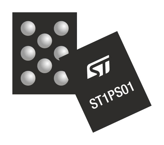 ST1PS01BJR DC/DC CONV, SYNC BUCK, 2MHZ, 85DEG C STMICROELECTRONICS