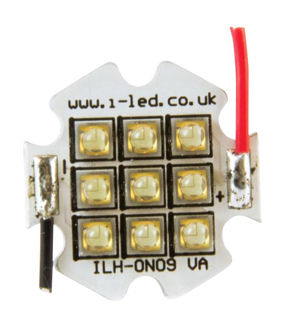 ILH-OW09-BLUE-SC211-WIR200. LED MODULE, BLUE, 470NM, 351LM, 9.76W INTELLIGENT LED SOLUTIONS