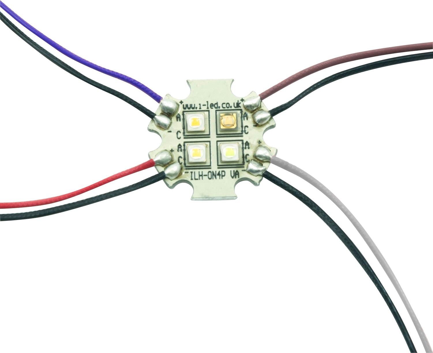ILH-OW04-HWUL-PC221-WIR200. LED MODULE, HOT WHT, 2700K, 260LM, 2.18W INTELLIGENT LED SOLUTIONS