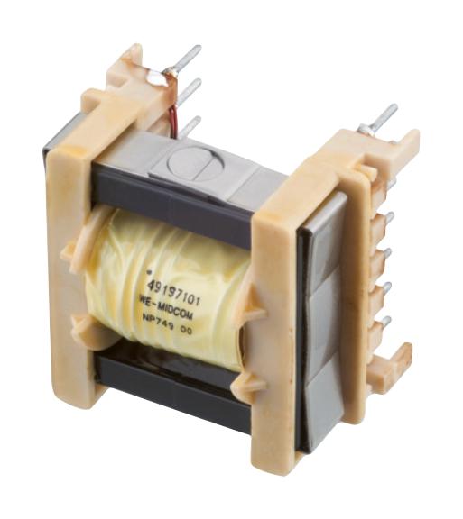 749197101 PULSE TRANSFORMER, 196UH, 1:1:1:1:1:1 WURTH ELEKTRONIK