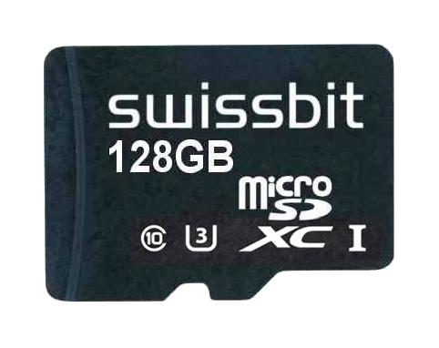 SFSD128GN1AM1TO-I-7G-221-STD MICROSDHC/SDXC FLASH MEMORY CARD, 128GB SWISSBIT