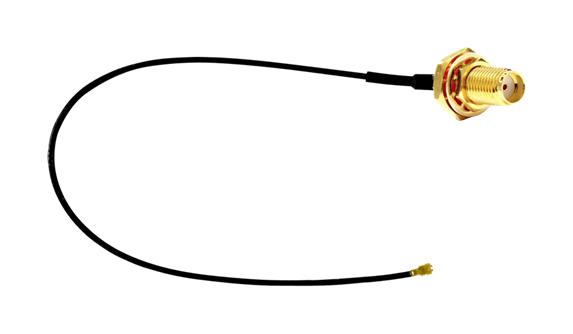 MP005939 RF CABLE, SMA BHD JACK-MHF I PLUG, 300MM MULTICOMP PRO
