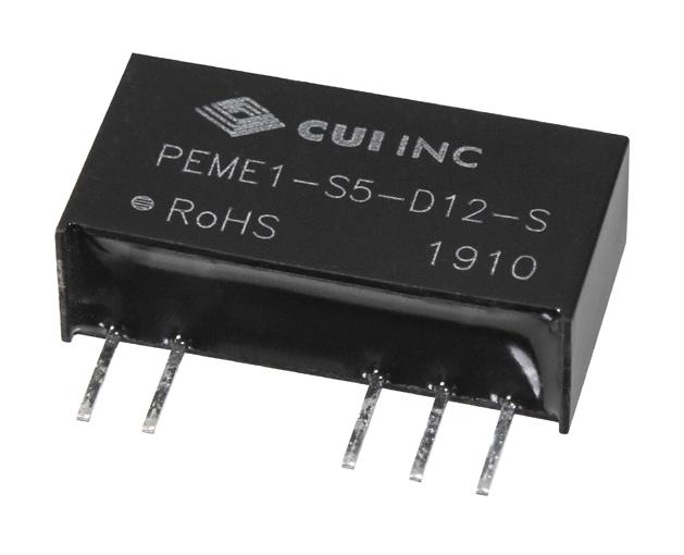 PEME1-S5-S5-S DC-DC CONVERTER, 5V, 0.2A CUI