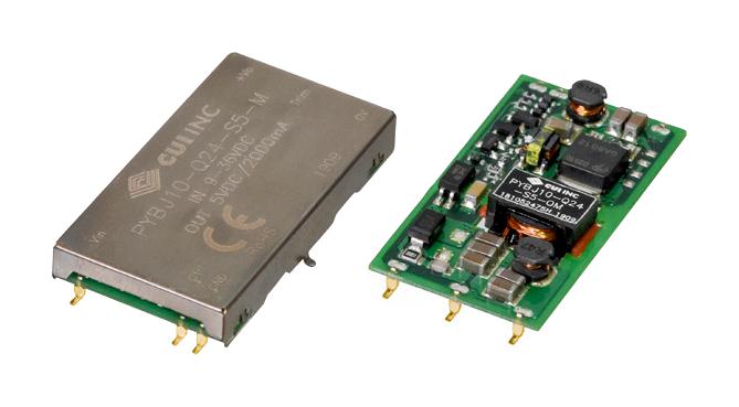 PYBJ10-Q24-S12-M DC-DC CONVERTER, 12V, 0.833A CUI