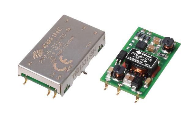 PYBJ6-D12-S5-OM DC-DC CONVERTER, 5V, 1.2A CUI