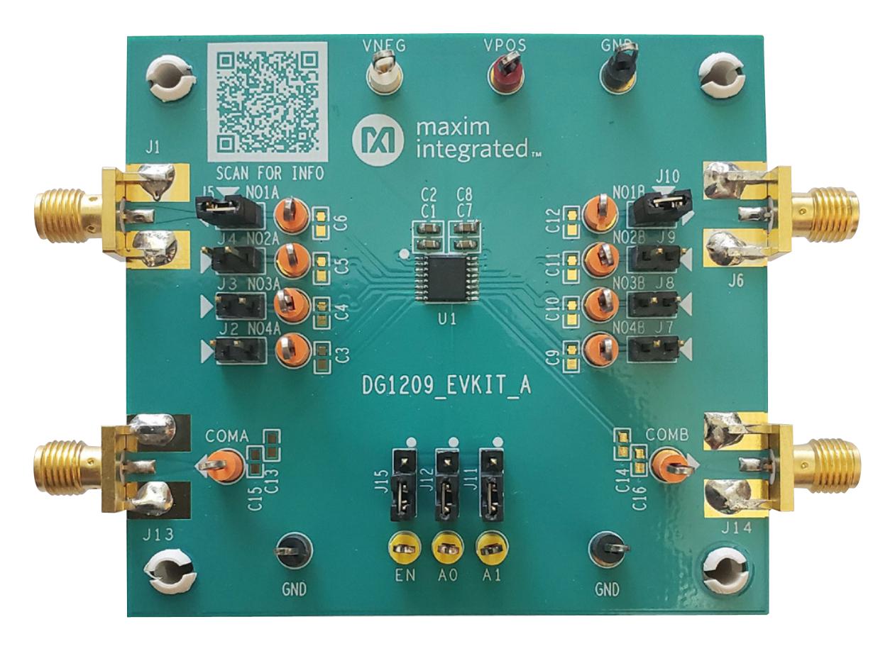 DG1209EVKIT# EVALUATION KIT, MULTIPLEXER MAXIM INTEGRATED / ANALOG DEVICES