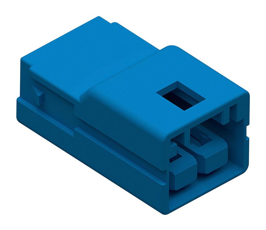 206996-2201 CONN HOUSING, RCPT, 2POS, 4.5MM, BLUE MOLEX