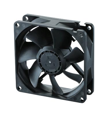 08025SA-12M-EA-D0 AXIAL FAN, 80MM, 12VDC, 36CFM, 26DB NMB TECHNOLOGIES