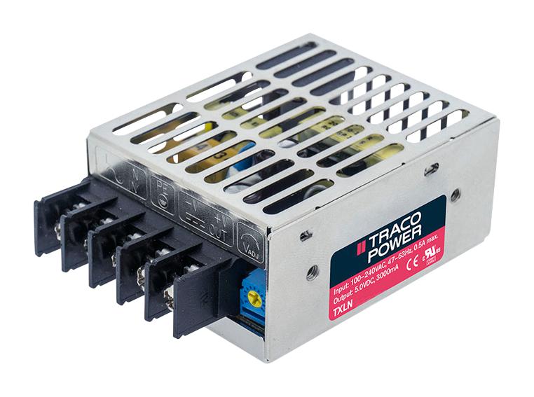 TXLN 018-112 POWER SUPPLY, AC-DC, 12V, 1.5A TRACO POWER
