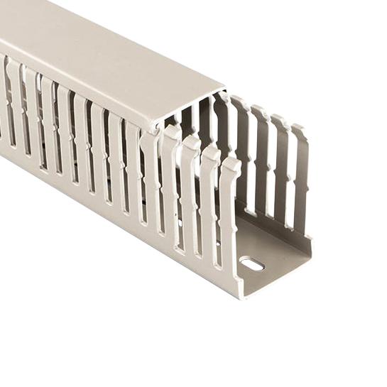 10470054Y NARROW SLOT DUCT, PVC, GRY, 75X50MM, PK8 BETADUCT