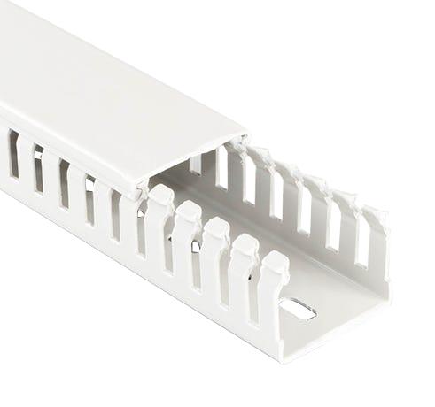 23632600Y NARROW SLOT DUCT, PVC, WHT, 100X100MM BETADUCT