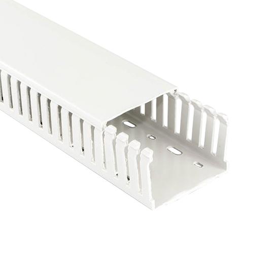 20470074H NARROW SLOT DUCT, PC/ABS, GRY, 75X75MM BETADUCT