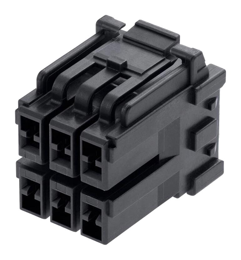212209-2041 CONN HOUSING, RCPT, 4POS, 3.3MM, BLK MOLEX