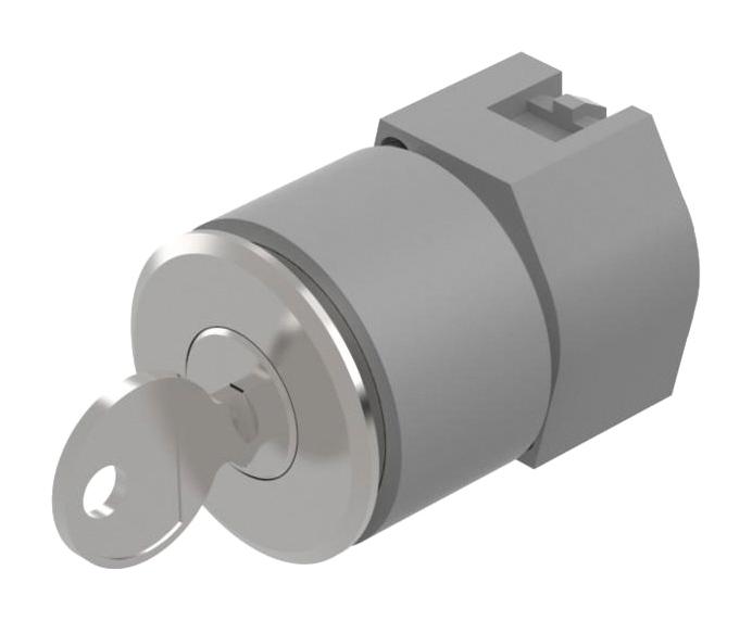 704.117.018 KEYLOCK SWITCH, 3POS, MOMENTARY, 42DEG EAO