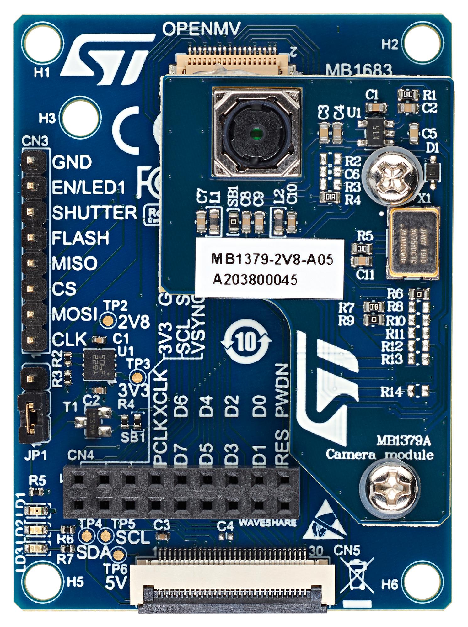 B-CAMS-OMV CAMERA MODULE BUNDLE, STM32 BOARD STMICROELECTRONICS